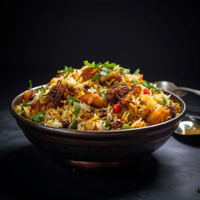 Biryani, fried rice, pulao